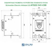 Габариты ATS22 C41 - C59