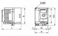 Габариты  ATV12HU15M2