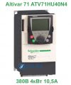 Schneider Electric Altivar 71 380В 4кВт 10,5А ATV71HU40N4