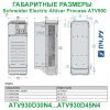 Габаритные размеры Schneider Electric Altivar Process ATV 900