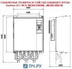 Габаритные размеры УПП Данфосс MCD5-0961B-T7-G4X-00-CV1